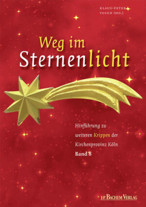 Zu Weihnachten erwarten liebgewonnene Rituale und eine besinnliche Zeit Christen auf der ganzen Welt. In der Kirchenprovinz Köln gehört das „Kreppche luure“ als jahrhundertealte Tradition nach wie vor zu einem der beliebtesten familiären Bräuche. Als Wegweiser zu den schönsten Krippen im Erzbistum Köln und im Bistum Münster erscheint nun der achte Band der erfolgreichen Reihe „Weg im Sternenlicht“. Neben beeindruckenden Fotografien werden die kleinen Kunstwerke von den Pfarrern ihrer Gemeinden vorgestellt, wobei der Fokus mal auf kunsthistorischen Details liegt, mal die meditativen Aspekte hervorgehoben werden.