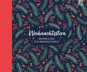 Ein wunderbares Geschenkbuch zu Weihnachten. Ausgewählte Gedichte, Zitate und Bibelverse laden ein innezuhalten und die frohe Botschaft von Weihnachten wiederzuentdecken. Die Fotos auf den Innenseiten erinnern zwischen all dem Trubel an eine besinnliche Vorweihnachtszeit. Von außen überzeugt das Buch durch eine edle Gestaltung mit Leinenrücken, passend zum stabilen Hardcover.