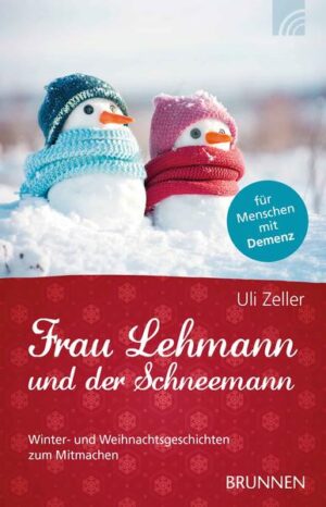 Der Winter ist eine wunderbare Jahreszeit voller Bräuche und Traditionen. Der Duft von selbstgebackenen Plätzchen, eine verschneite Landschaft, ein leuchtender Stern am Fenster All das weckt bei älteren Menschen schöne Erinnerungen an die Weihnachtsfeste in der Kindheit. Uli Zeller hat eine Fülle von Geschichten und Gedichten geschrieben und zusammen mit Senioren erprobt. Kurze Episoden und einfache Sätze sorgen dafür, dass Menschen mit Demenz nicht überfordert werden. Zwischendurch gibt es kleine Rätsel zum Mitraten, Reime zum Ergänzen, Gebete, Lieder und viele Tipps für die Praxis.