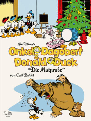 Carl Barks ist zweifellos einer der bedeutendsten Comic-Künstler aller Zeiten. Als langjähriger Donald-Duck-Zeichner und Schöpfer von Onkel Dagobert und zahlreichen anderen Entenhausenern hat er sich unsterblich gemacht. Der zeitlose Charme seines Werks, das hauptsächlich in den Jahren 1942 bis 1967 entstand, hat Generationen von Lesern begeistert. In dieser neuen Gesamtausgabe kommen alle Geschichten des "Duck Man" in an die klassischen Veröffentlichungen angelehnter Kolorierung und natürlich mit der Übersetzung von Dr. Erika Fuchs zum Abdruck. Die Reihe startet anlässlich des 75. Jubiläums von Onkel Dagobert mit seinem ersten Auftritt in "Die Mutprobe" aus einem Höhepunkt von Barks' Schaffensphase. Bände mit früheren Geschichten werden zu einem späteren Zeitpunkt folgen.