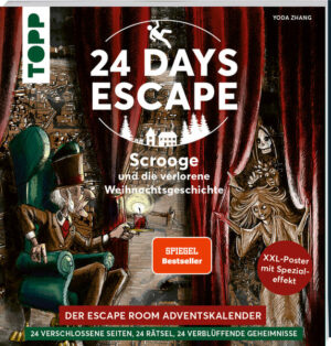 Leider hielt es der Verlag Kein & Aber nicht für nötig, bei der Anmeldung im Verzeichnis lieferbarer Bücher sorgfältig zu arbeiten und das Buch 24 DAYS ESCAPE - Der Escape Room Adventskalender: Scrooge und die verlorene Weihnachtsgeschichte. von Yoda Zhang mit einer Inhaltsangabe auszustatten.