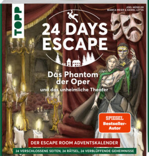 Leider hielt es der Verlag Pilgerverlag nicht für nötig, bei der Anmeldung im Verzeichnis lieferbarer Bücher sorgfältig zu arbeiten und das Buch 24 DAYS ESCAPE - Der Escape Room Adventskalender: Das Phantom der Oper und das unheimliche Theater von Joel Müseler mit einer Inhaltsangabe auszustatten.