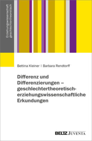 Differenz ist ein in der erziehungswissenschaftlichen Literatur vielfach verwendeter Begriff, der theoretisch unbestimmt ist. Dieser Begriffsdiffusion begegnet der Band mit einer historisch-systematisch und geschlechtertheoretisch informierten Perspektive. Zentrale feministische Debatten, Kontroversen und Einsprüche, etwa der Queer und Postcolonial Studies, werden ebenso aufgegriffen wie erziehungswissenschaftliche und pädagogische Implikationen des jeweiligen Verständnisses von Differenz.