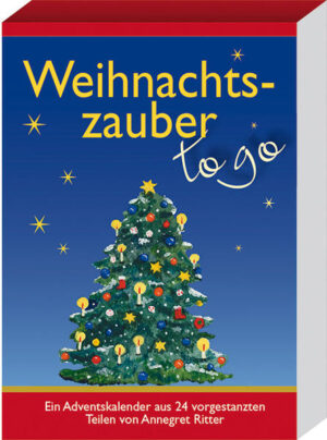 Der Mini-Adventskalender für Erwachsene zum Verschenken, als Mitbringsel oder zum selbst genießen Jeden Tag im Advent wird dem wunderbaren weihnachtlichen Panorama ein weiteres Teil hinzugefügt. Basteln light: Die einzelnen Motive lassen sich leicht heraustrennen und sind im Nu aufgestellt. Das weihnachtlich-winterliche Dorf aus Pappe ist ein echter Hingucker auf dem Schreibtisch oder unter dem Weihnachtsbaum! Der Bastel-Adventskalender to go: • eine dörfliche Winterszene aus 24 vorgestanzten Teilen • im kleinen Format • perfekt als Geschenk: Kleinigkeit / Mitbringsel • jeden Tag ein Bisschen weiterbasteln • ganz einfach ohne Schere oder Kleber: Jeden Tag ein weiteres Element heraustrennen und mit den bereits vorhandenen Teilen zusammenstecken • Wenn's mal was anderes sein soll: ganz ohne Schokolade!