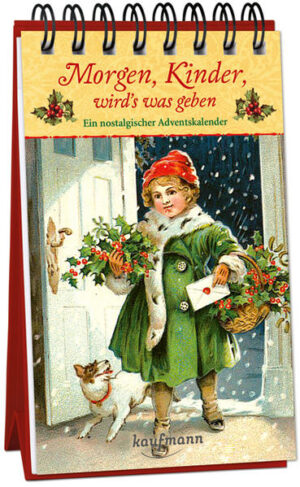 Nostalgischer Adventszauber - Ein Adventskalender für erwachsene Liebhaber nostalgischer Motive und Texte Öffnen Sie jeden Tag im Advent die Pforten eines nostalgischen Weihnachtsmotivs und lassen sich von einem stimmungsvollen Gedicht, einer fröhlichen Geschichte oder von einem beliebten Rezept verzaubern. Die weihnachtlich-nostalgischen Illustrationen lassen Sie mit Kinderaugen die Adventszeit erleben! Jeden Tag umblättern, die Tür der jeweiligen Seite öffnen und dahinter nostalgische Texte, Ideen und Anregungen für die Weihnachtszeit entdecken. Ein Adventskalender zum Aufstellen und täglich Umblättern: • Der Weihnachtskalender bietet nicht nur nostalgische und weihnachtliche Bilder, Texte und Ideen, er sieht aufgestellt auch äußerst dekorativ aus und kann so den ganzen Advent und bis über Weihnachten hinaus als Deko stehen bleiben. • Jeden Tag kann eine weitere Seite umgeblättert und die in die Seite integrierte Flügeltür geöffnet werden. • Das ist weihnachtliche Nostalgie pur! • Ein schönes vorweihnachtliches Geschenk - nicht nur für Oma und Opa.