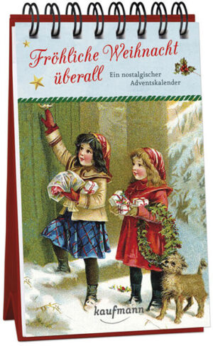 Nostalgischer Adventszauber - Ein Adventskalender für erwachsene liebhaber nostalgischer Motive und Texte Öffnen Sie jeden Tag im Advent die Pforten eines nostalgischen Weihnachtsmotivs und entdecken Sie berührende Geschichten, stimmungsvolle Gedichte und köstliche Rezepte. Dieser Flügel-Adventskalender mit seinen weihnachtlich-nostalgischen Illustrationen lässt Sie mit Kinderaugen die Adventszeit erleben. So wird der Adventszauber aus Kindertagen wieder lebendig! Jeden Tag umblättern, die Tür der jeweiligen Seite öffnen und dahinter nostalgische Texte, Ideen und Anregungen für die Weihnachtszeit entdecken. Ein Adventskalender zum Aufstellen und täglich Umblättern: • Der Weihnachtskalender bietet nicht nur nostalgische und weihnachtliche Bilder, Texte und Ideen, er sieht aufgestellt auch äußerst dekorativ aus und kann so den ganzen Advent und bis über Weihnachten hinaus als Deko stehen bleiben. • Jeden Tag kann eine weitere Seite umgeblättert und die in die Seite integrierte Flügeltür geöffnet werden. • Das ist weihnachtliche Nostalgie pur! • Ein schönes vorweihnachtliches Geschenk - nicht nur für Oma und Opa.