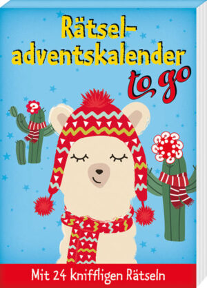 Wieder ein neuer Adventskalender für Rätselfreunde - Mit 24 weihnachtlichen Rätseln durch den Advent 24 kleine und kniffelige Aufgaben zum Knobeln und Rätseln, die man überallhin mitnehmen kann. Dieser handliche Adventskalender hält für jeden Tag im Advent ein kniffeliges Rätsel bereit. Ein etwas anderer Adventskalender und das perfekte Geschenk oder kleine Mitbringsel für Rätselfreunde! Adventskalender: • im kleinen Format • perfekt für unterwegs oder als Geschenk: Kleinigkeit / Mitbringsel • schön gestaltet • wenn's zu schwer sein sollte: Mit Lösung jeweils auf der Rückseite Ein Weihnachtskalender für Erwachsene und ältere Kinder bzw. Jugendliche mit vielen verschiedenen Rätseln und Knobeleien: Worträtsel, Zahlenrätsel, Sudoku, Bilderrätsel, Logicals, ... Viel Spaß beim Knobeln!