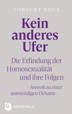 Nach landla?ufiger Meinung ist die Sache mit der »Homosexualita?t« inzwischen in trockenen Tüchern. Aufgeklärte Gesellschaften haben gelernt, mit Homosexuellen zu leben und deren Diskriminierung abzulehnen. Geht also die jahrhundertealte Konfliktgeschichte zu Ende? In den Sexualwissenschaften schütteln viele mit dem Kopf. Geht man vom tatsächlichen Verhalten der Menschen aus, gelingt es nicht, eindeutig zwischen Homosexuellen und Heterosexuellen zu unterscheiden. Norbert Reck hat sich mit Bibel, Geschichte, Psychoanalyse und Sexualwissenschaften auseinandergesetzt und kommt zu dem Schluss: Die Erfindung der »Homosexualität« war eine willkürliche Einteilung der Menschen im ordnungssüchtigen 19. Jahrhundert - mit negativen Folgen für die Betroffenen. Die Menschheit lässt sich nicht in unterschiedliche Arten des Begehrens einteilen - es gibt nicht das eine und das andere Ufer. Ein Debatten- und Aufklärungsbuch.