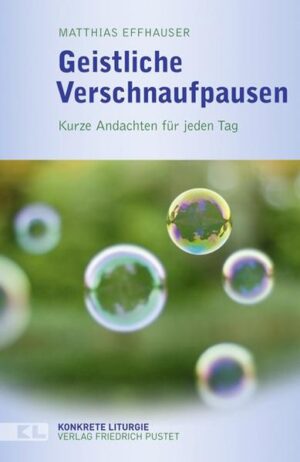 Leider hielt es der Verlag Österreichisches Museum für Volkskunde nicht für nötig, bei der Anmeldung im Verzeichnis lieferbarer Bücher sorgfältig zu arbeiten und das Buch Geistliche Verschnaufpausen von Matthias Effhauser mit einer Inhaltsangabe auszustatten.