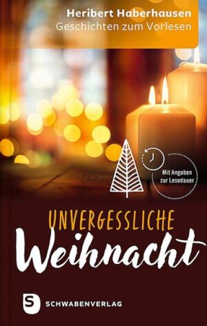 Rund 50 Geschichten zum Vorlesen, lesefreundlich gesetzt, mit einer Zusammenfassung des Inhalts und Angaben zur Lesedauer. Außerdem: Hintergrundinformationen zu Festen, Brauchtum und Besonderheiten der Advents- und Weihnachtszeit. »Die meisten Begebenheiten dieses Buches spielen in der Gegenwart. … Die Liebe vom Kind in der Krippe wirkt in vielen Geschichten wie ein Dominostein, der einen Impuls weitergibt und andere bewegt, das Geheimnis der Liebe zu erfahren … - bis hin zu der Lebensweisheit: Tränen, die du lachst, brauchst du nicht zu weinen. So offenbart Heribert Haberhausen in seinen neuen Weihnachtsgeschichten einen Fantasiereichtum, der müde Herzen wieder aufleuchten lässt.« Willi Hoffsümmer