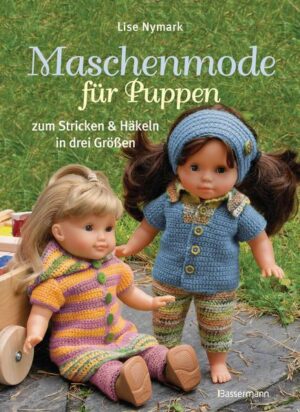 Schickes Puppen-Outfit Kinder lieben es, mit Puppen zu spielen und sie immer wieder neu anzuziehen. Die 90 einzelnen Strick- und Häkelmodelle können wunderbar miteinander kombiniert oder zu 33 kompletten Outfits zusammengestellt werden. Ob Safari oder Wintersport, Prinzessinnenlook oder Piratenkostüm - die Garderobenteile und Accessoires lassen das Herz jeder fantasievollen Puppenmutter höher schlagen. Die Modelle können Sie dank der genauen Anleitungen problemlos nacharbeiten. Sie sind für kleine (30-33 cm), mittlere (36-39 cm) oder große Puppen (42-45 cm) geeignet, lassen sich aber leicht an andere Größen anpassen. Ausstattung: Farbfotos