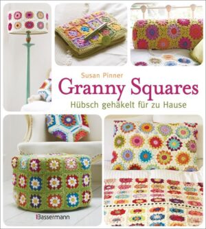 Quadratisch, praktisch, schön Entdecken Sie die bunte Welt der Granny Squares mit diesem inspirativen Buch! Diese kleinen Quadrate, Sechsecken und Blütenformen können Sie in zahllosen Mustern und Farben häkeln. Sie bilden das Material für wunderschöne Projekte, die Ihr Heim individuell schmücken. Von kleinen Untersetzern über Hüllen, Kissen und Taschen bis hin zu Decken, für die es mehr Geduld braucht - diese farbenfrohen Kreationen geben Ihrem Zuhause einen Retro-Chic, der Sie in die Welt der hochwertigen, handgearbeiteten Einrichtungen entführt. Schnell, einfach und abwechlungsreich - Granny Squares sind der perfekte Weg, ins Häkeln einzusteigen. Ausstattung: durchgehend Farbfotos