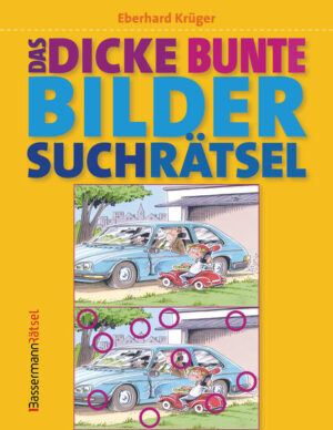 Finde den Fehler - witzig und bunt Bunte Bilderwitze werden hier zum Rätselvergnügen. Jeweils 10 Unterschiede müssen gefunden werden, und das fordert genaue Beobachtungsgabe. So finden Spaß, Spiel und Gehirntraining zusammen und sorgen für gute Unterhaltung. Und wer es mal gar nicht schafft, kann sich auf der Rückseite die Lösung ansehen. Ausstattung: durchgehend farbig bebildert