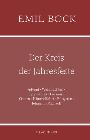 Mit einer ganz besonderen Hingabe ist Emil Bock (1895-1959) immer wieder neue Wege gegangen, um ein tieferes Verständnis der christlichen Feste zu vermitteln. Das wache Erleben der Jahreszeiten, das Sich-Einfühlen kann uns zu einem vertieften Feiern der Festeszeiten führen.