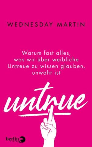 Leider hat der Verlag Berlin Verlag es versäumt, dem Buchhandel eine Inhaltsangabe zu dem Buch "UntrueWarum fast alles, was wir über weibliche Untreue zu wissen glauben, unwahr ist" von Wednesday Martin zur Verfügung zu stellen. Das ist bedauerlich, aber wir stellen unseren Leser und Leserinnen das Buch trotzdem vor.