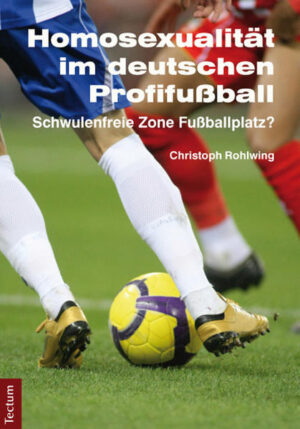 Auch nach dem Coming-out von Thomas Hitzlsperger wirkt der deutsche Profifußball wie eine schwulenfreie Zone. Dabei müsste es - rein statistisch betrachtet - so einige homosexuelle Profifußballer geben. Christoph Rohlwing untersucht, warum sich bisher noch kein aktiver Spieler zu seiner Homosexualität bekannt hat. Er interviewt Corny Littmann, den ehemaligen Präsidenten des FC St. Pauli und bekennenden Homosexuellen, und liefert damit eine Insiderperspektive auf ein immer noch tabuisiertes Thema. Rohlwing setzt sich aus soziologischer Sicht mit den Begriffen Männlichkeit, Homosexualität und Heteronormativität auseinander und analysiert die Hintergründe einer Problematik, die sich in vielen anderen gesellschaftlichen Kontexten relativiert hat. Nur eben (noch) nicht im Fußball.