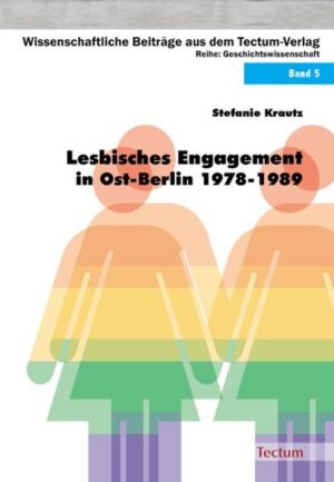 Frauen sollten im DDR-Sozialismus vor allem verheiratet sein und der Gesellschaft reichlich Nachwuchs schenken. Staats- und Parteiführung betrieben Muttipolitik und ließen für andere Lebensentwürfe lange Zeit keinen Raum. Erstmals bekannte sich 1978 eine Reihe lesbischer Frauen aus der gesamten DDR mit einem gemeinsamen Fest öffentlich zu ihrer Neigung. Auch wenn die Polizei das Vorhaben vereitelte: Mit dem gesellschaftlichen Aufbruch verschiedener Bürgerrechtsgruppen in den 1980er-Jahren gewann auch die homosexuelle Emanzipation an Strahlkraft. Unter dem Dach der Evangelischen Kirche, von Jugendclubs und dem Bund der Freidenker der DDR fanden sich Gleichgesinnte zusammen. Vor allem in Ost-Berlin formierten sich Interessensgruppen. Stefanie Krautz beschreibt diesen Aufbruch von 1978 bis zur friedlichen Revolution 1989. Der Schwerpunkt liegt auf dem Verhältnis zwischen Leben und Wirken von Lesben und dem normativen Frauenbild dieser Zeit. Nutzten Frauen homosexuelle Gruppierungen wie Lesben in der Kirche, den Sonntags-Club oder die Arbeitsgemeinschaft Courage, um sich mit dieser kollektiven Vorstellung auseinander zu setzen? Welche Möglichkeiten erwuchsen daraus, sich im gesellschaftlichen Spektrum der DDR zu etablieren?