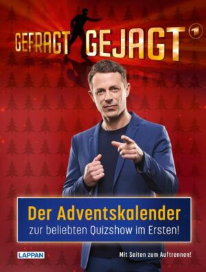 Leider hielt es der Verlag Verlag Herder nicht für nötig, bei der Anmeldung im Verzeichnis lieferbarer Bücher sorgfältig zu arbeiten und das Buch Gefragt Gejagt - Der Adventskalender zur beliebten Quizshow im Ersten von N. N. mit einer Inhaltsangabe auszustatten.