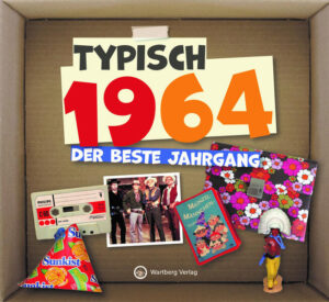 Typisch 1964 - Der beste Jahrgang Das perfekte Geschenk und persönliche Mitbringsel zum runden Geburtstag! Mit diesem wunderschön gestalteten Geschenkbuch entführen wir Sie zurück in Ihre Kindheit und Jugend. Viele zeittypische Bilder mit Schmunzelfaktor sorgen garantiert für Aha-Erlebnisse. Kurzweilige Texte zu Themen wie Spiele und Geschichten, Schule und Freizeit, Film und Fernsehen, Mode und Musik, Technik und Mobilität wecken jede Menge schöner Erinnerungen an die bunteste und prägendste Zeit im Leben. Öffne die Schatzkiste der Erinnerungen und tauche ein in die aufregende Zeit deiner Kindheit und Jugend! ➢ Ein originelles Geschenkbuch zum Geburtstag für Frauen und Männer ➢ Viele emotionale Fotos und Abbildungen aus der Zeit ➢ Spannende Infos zu Sport, Mode, Kino, Kultur, Technik … ➢ Modern gestaltetes Geschenkbuch mit 48 Seiten, Festeinband (Maße: 16,5 x 15 cm)