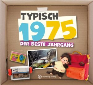 Typisch 1975 - Der beste Jahrgang Das perfekte Geschenk und persönliche Mitbringsel zum runden Geburtstag! Mit diesem wunderschön gestalteten Geschenkbuch entführen wir Sie zurück in Ihre Kindheit und Jugend. Viele zeittypische Bilder mit Schmunzelfaktor sorgen garantiert für Aha-Erlebnisse. Kurzweilige Texte zu Themen wie Spiele und Geschichten, Schule und Freizeit, Film und Fernsehen, Mode und Musik, Technik und Mobilität wecken jede Menge schöner Erinnerungen an die bunteste und prägendste Zeit im Leben. Öffne die Schatzkiste der Erinnerungen und tauche ein in die aufregende Zeit deiner Kindheit und Jugend! ➢ Ein originelles Geschenkbuch zum Geburtstag für Frauen und Männer ➢ Viele emotionale Fotos und Abbildungen aus der Zeit ➢ Spannende Infos zu Sport, Mode, Kino, Kultur, Technik … ➢ Modern gestaltetes Geschenkbuch mit 48 Seiten, Festeinband (Maße: 16,5 x 15 cm)