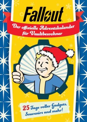 Ein Vault voller Überraschungen! Fallout: Der offizielle Adventskalender für Vaultbewohner hält 25 Tage voller Überraschungen bereit: von einzigartigen Souvenirs über witzige Papierextras bis hin zu Minibüchern und vielem mehr - inspiriert von der preisgekrönten Videogame-Saga! Das perfekte Geschenk für Gamer, einsame Wanderer und Überlebensspezialisten. Fallout: Der offizielle Adventskalender für Vaultbewohner ist die perfekte Gelegenheit, die Weihnachtsfeiertage zu etwas ganz Besonderem zu machen!