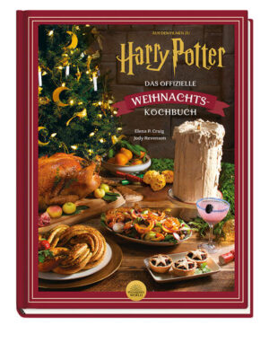 Hol dir den Weihnachtszauber von Hogwarts in die Küche! Das offizielle Harry Potter-Weihnachtskochbuch bietet über 50 köstliche Rezepte aus der Welt von Harry und seinen Freunden, die deine Geschmackssinne verzaubern werden. Hier gibt es süße Leckereien, herzhafte Hauptgerichte und köstliche Getränke für jedes Fest, vom besinnlichen Familienessen bis hin zur rauschenden Weihnachtsparty. Freu dich auf magische Rezepte, darunter: • Weihnachtsball-Shrimpscocktail • Grimmauldplatz-Brötchen • Goldenes-Ei-Fleischpastetchen • Hagrids Kürbiseintopf • Harrys Lieblingssiruptorte • Beauxbatons-Punsch • Professor Flitwicks weihnachtlicher Feigenpudding • Professor Trelawneys extrastarker Earl-Grey-Tee • und vieles mehr! Mit praktischen Schritt-für-Schritt-Anleitungen und hilfreichen Tipps gelingt es auch Muggeln, magische Köstlichkeiten auf die Teller zu zaubern. Und damit deine Weihnachtsfeier ein voller Erfolg wird, findest du zusätzlich kreative Ideen zur Partyplanung und tolle Menüvorschläge. Das ideale Geschenk für kleine und große Harry Potter-Fans!