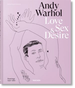 Lange vor seinem Aufstieg an die Spitze der Pop Art schuf Andy Warhol eine Reihe verführerischer Zeichnungen zur Feier männlicher Schönheit. Andy Warhol Love, Sex & Desire: Drawings 1950-1962 enthält über 300 dieser hauptsächlich mit Tusche auf Papier ausgeführten Arbeiten. Die Blätter zeigen junge Männer, einige von ihnen nackt, manche in sexuell aufgeladenen Posen, andere mit neckischen schwarzen Herzchen verziert. Sie lungern herum, zeigen kokett ihre makellosen Körper oder wirken auf höchst attraktive Weise gelangweilt. Nur selten blicken sie in Richtung des aufmerksamen Betrachters, der sich ganz auf ihre Körperformen, erotischen Qualitäten und ungezwungene Sexualität konzentriert. Warhol war bereits ein erfolgreicher Werbeillustrator, als er 1956 in der New Yorker Bodley Gallery auf der Upper East Side Studien aus diesem Werkkomplex ausstellte. Die Zeichnungen sollten ihm seinen Weg in die New Yorker Kunstszene ebnen, doch er unterschätzte die damals herrschende Homophobie. Obwohl er mehr als tausend dieser eleganten, scheinbar mühelosen Aktzeichnungen angefertigt hatte, wurde sein ursprünglicher Wunsch, sie in einer Monografie zu publizieren, nie zuende geführt. Dieser Band holt das Vorhaben nun posthum nach. In Zusammenarbeit mit der Andy Warhol Foundation for the Visual Arts wurden die schönsten und markantesten Bilder ausgewählt und hier zum allerersten Mal veröffentlicht. Herausgegeben und mit einer Einführung von Michael Dayton Hermann von der Warhol-Foundation enthält der Band Essays des Warhol-Biografen Blake Gopnik und des Kunstkritikers Drew Zeiba. Dazu Gedichte von James Baldwin, Thom Gunn, Harold Norse, Essex Hemphill und Allen Ginsberg, die Momente der Introspektion schaffen und die in den Zeichnungen dargestellten Themen und Stimmungen perfekt ergänzen. Stilistisch erinnern die Zeichnungen an die Skizzen von Jean Cocteau und sogar Matisse: hochverdichtet und sehr liniensicher, gleichwohl von einer anregenden Freiheit und Lockerheit. Dieser smarte Voyeurismus - selbst die gewagtesten Zeichnungen enthalten eine Art drolligen Humor und Sinn für ironische Distanz - sollte schon bald zu einem Markenzeichen Warhols werden. Seine selbstbewusste Hand illustriert eine Vielzahl bunter Charaktere, verrät aber auch viel über diesen rätselhaften Künstler selber.