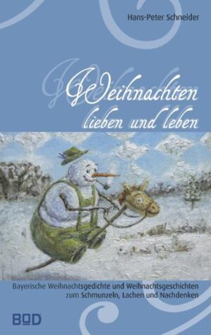 Seit 2009 gehört "Weihnachten lieben und leben" zu einem der meistverkauften bayerischen Weihnachtsbücher und zu einem der absoluten BOD-Bestseller im Bereich Lyrik.