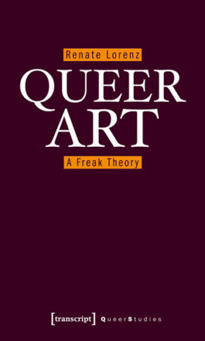 A queer theory of visual art - based on extensive readings of art works Queer Art traces the question of how strategies of denormalization initiated by visual arts can be continued through writing. In the book's three chapters art theoretical debates are combined with queer theory, post-colonial theory, and (dis-)ability studies, proposing the three terms radical drag, transtemporal drag, and abstract drag. The works discussed include those by Zoe Leonard, Shinique Smith, Jack Smith, Wu Ingrid Tsang, Ron Vawter, Bob Flanagan, Henrik Olesen, Felix Gonzalez-Torres, Sharon Hayes, and Pauline Boudry/Renate Lorenz.