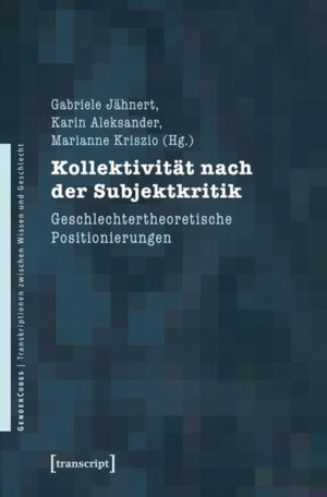 Formen von Kollektivität prägen nahezu alle Lebensbereiche und gesellschaftlichen Zusammenhänge. Sie sind Grundlage der vielfältigen Varianten von Politik und sie ergeben sich in Arbeitsverhältnissen. Kollektivität wird zum begrifflichen Dreh- und Angelpunkt, wenn man maßgeblichen Strömungen feministischer Theoriebildung folgt, die nicht von einem souveränen, isolierten Subjekt ausgehen. Dieser Band fragt danach, wie sich Gemeinschaften denken lassen und wie Kollektivität vorgestellt werden kann, wenn die scheinbar zentrale Kategorie zur Vergemeinschaftung, die Kategorie der »Identität«, zum kritischen Projekt geworden ist.