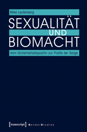 Ausgehend von vergangenen und aktuellen Konflikten um Sexualität unternimmt Mike Laufenberg eine Neulektüre von Foucaults Analyse der Biomacht. Er konzipiert Sexualität als Transaktionsfeld der Biopolitik, das in einer Gesellschaft zentrifugale Kräfte entfaltet - ein Problem, auf das die Sicherheitsdispositive der Biomacht mit Schutz und Immunisierung antworten. Inspiriert von Foucaults Idee einer homosexuellen Mikropolitik spürt er den Prozessen politischer Subjektivierung nach, die aus den Kämpfen um Sexualität hervorgehen und auf neue Lebensmöglichkeiten drängen. Gegen die biopolitische Prekarisierung von Lebensformen wird ein neues Verhältnis von Politik und Leben gesetzt, das von einer Logik der gemeinsamen Sorge getragen wird.