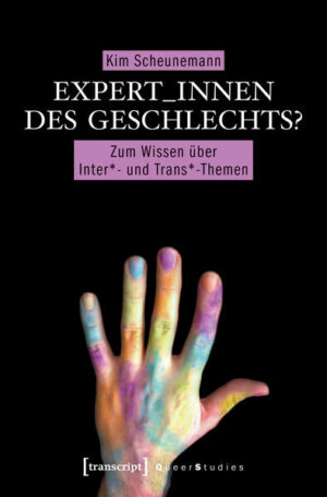 Muss eine Person Inter* oder Trans* sein, um als Expert_in für Inter*- oder Trans*themen anerkannt zu werden? Oder darf sie dies auf keinen Fall, da sie objektiv sein muss? Und welche (Gefühls-)Arbeit müssen Expert_innen des Geschlechts alltäglich leisten, um im eigenen Geschlecht und/oder als Expert_in anerkannt zu werden? Verliert der professionelle Expert_innenstatus zunehmend an Deutungsmacht? Anhand von Interviews mit Aktivist_innen und Therapeut_innen räumt Kim Scheunemann mit dem Vorurteil auf, dass ausschließlich Inter*-oder Trans*personen sich mit Geschlecht auseinandersetzen (müssen) und stellt in Frage, ob es objektive Expert_innen des Geschlechtes überhaupt geben kann.