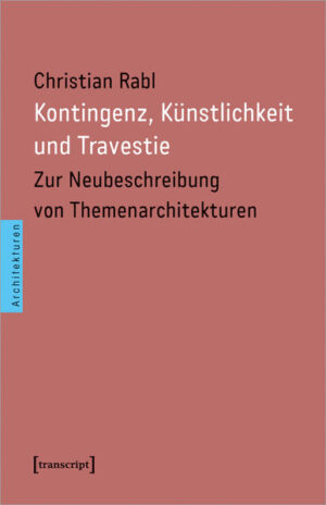 Die architekturtheoretische Aufarbeitung des weltweit metastasierenden Phänomens der Themenarchitektur ist durch Aggression und Unverständnis charakterisiert. Der Architekturdiskurs disqualifiziert die plakative, zitathafte Künstlichkeit thematischer Simulationsästhetiken als manipulative »Hyperrealität«. Christian Rabl begreift demgegenüber die rezeptiven Kontingenzeindrücke der sekundaristischen, artifiziellen Themenarchitekturen als (unbeabsichtigte) parodistische »Travestien« und als potenziell befreiend, sofern sie essentialistisch sedimentierte Ordnungsvorstellungen delegitimieren. In seiner anti-essentialistischen Neubeschreibung analysiert er dazu u.a. die simulatorischen Stadtästhetiken von Las Vegas, Orlando und Dubai.