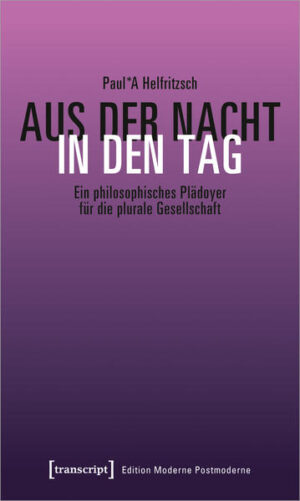 In welcher Welt wollen wir leben? Miteinander im Gegeneinander, Nebeneinander oder doch in einem Füreinander? Ausgehend von dieser Frage wendet sich Paul*A Helfritzsch dem bestehenden Alltag zu, mit der Absicht, diesen zu verändern. Veränderung wird dabei nicht nur als leeres Prinzip verstanden, sondern als Vorbereitung. Worauf? Auf die Veränderung. So entsteht ein Plädoyer für eine Demokratie ohne Führer*innen, ein Miteinander ohne Mord, ein Plädoyer für Grazie und wehrhafte, nicht ausgehöhlte Menschenwürde. Darin sollen Ideen aus der Nacht in den Tag treten, die gemeinsam einen neuen Alltag, eine Normalität der Pluralität formen können. Gerahmt wird dies durch performative Versuche, der Pluralität durch ihre Wiederholung ein mögliches Gesicht zu geben.