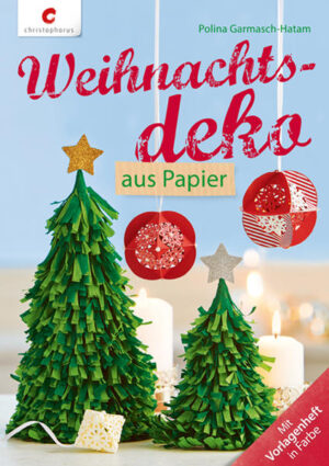 Filigrane Kugeln und dekorative Girlanden für den Weihnachtsbaum, ein Sternenkranz für die Tür, Weihnachtssterne und Tannenbäumchen als Fensterschmuck, ein Adventskalender mit lustigen Eulen und außerdem originelle Karten für die weihnachtlichen Grüße. Einfach und schnell gestaltet aus schönen Papieren, mit Stanzteilen und Papierstreifen. So macht das Weihnachtsbasteln ganz viel Spaß!