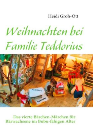 Aufregung in der Teddorius'schen Höhle! Bevor der Nikobär Santa Petz die Geschenke unterm Weihnachtsbaum verteilen darf, hat Teddy-Daddy Dr. ted. Hiob Teddorius, Hochwohlgepurzelt, heiße Feuerproben zu bestehen. Von den Lausbärereien seiner Aufzucht im Einkaufs-Bäradies und im Teddya-Markt, übär eine Vorladung bei Kommissbär Rex bis hin zu einer Obäration auf Leben und Plüsch steht ihm das Kopfplüsch zu Bärge wie beim Struwwelbär! Das vierte Bärchen-Märchen für Bärwachsene im Bubu-fähigen Alter. Vom Doktor für das liebe Plüsch, der schwerste Obärationen mit links meistert, selbst abär vom vielen Weihnachtsgutsel-Naschen Zahnweh bekommt und der Ohnbärigkeit anheim fällt. In bärfekter Teddyischer Brummsprache! Darf nicht in die Tatzen von Windelbrummern und Pämbärs-Rockern gelangen. Tatzen weg, ihr Pubärtäter!