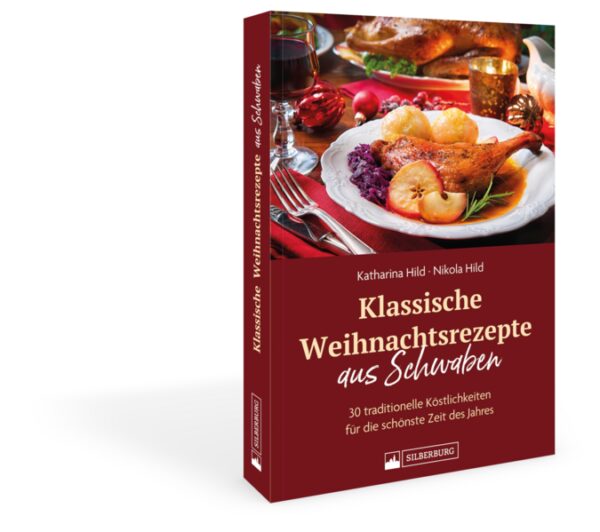 Schwäbisch kochen zu Weihnachten Die besten traditionellen Rezepte aus Schwaben fürs Weihnachtsfest, ergänzt mit vegetarischen Varianten Rund 35 Rezeptideen für schwäbische Spezialitäten zu Weihnachten zum einfachen Nachkochen, Vorspeisen, Hauptgerichte, Beilagen, Desserts und Weihnachtsgebäck. Die Rezepte lassen sich zu festlichen Menüs kombinieren, bei denen keine Wünsche offen bleiben. Darunter finden sich der klassische Gänsebraten ebenso wie Rotkohl mit Äpfeln sowie festliche vegetarische Gerichte und Weihnachtsgebäck wie Springerle oder Bärentatzen. Die beste Anleitung für ein gelungenes Weihnachtsfest! Schwäbisches Weihnachtsmenü: Klassische schwäbische Rezepte fürs Festessen Inklusive festlichen vegetarischen und veganen Rezeptideen für ein Weihnachtsessen, das allen schmeckt Ein genussvolles Heimat Kochbuch, das sich auch wunderbar als Geschenk für Freunde, Familie und alle, die schwäbische Gerichte lieben