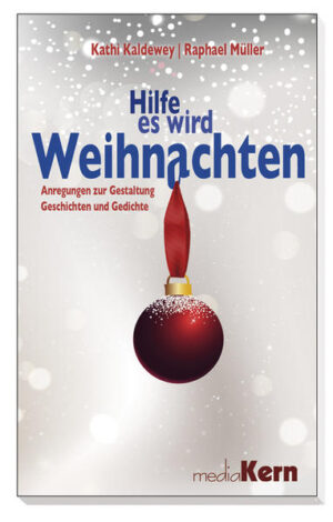 Jedes Jahr die gleiche Überraschung: Die 'festliche Zeit' steht mal wieder völlig unerwartet vor der Tür - war nicht gerade erst der Sommerurlaub vorbei …? 'Hilfe, es wird Weihnachten', seufzt da so manche(r) und wird dankbar für guten Rat sein. Den gibt gerne das ungewöhnliche, sich wunderbar ergänzende Autorenpaar dieses Buches. Kathi Kaldewey stellt das Christfest sozusagen ins biblische Licht und gibt viele erprobte Anregungen zu Gestaltung. Raphael Müller verleiht ihren Praxistipps mit seinen Geschichten und Gedichten dann die rechte Würze. Das Buch soll helfen - so wünscht er es uns im Vorwort -, 'Advent und Weihnachten den Glanz zu verleihen, der dieser besonderen Zeit gebührt'. · Erste Hilfe bei (vor)weihnachtlicher Ratlosigkeit • wunderschöne neue Weihnachtstexte • ungewöhnliches Autorenpaar