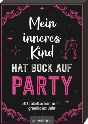 Leider hielt es der Verlag arsEdition nicht für nötig, bei der Anmeldung im Verzeichnis lieferbarer Bücher sorgfältig zu arbeiten und das Buch Mein inneres Kind hat Bock auf Party von N. N. mit einer Inhaltsangabe auszustatten.