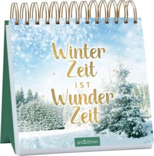 Leider hielt es der Verlag arsEdition nicht für nötig, bei der Anmeldung im Verzeichnis lieferbarer Bücher sorgfältig zu arbeiten und das Buch Winterzeit ist Wunderzeit von N. N. mit einer Inhaltsangabe auszustatten.