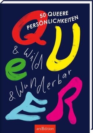 Leider hat der Verlag arsEdition es versäumt, dem Buchhandel eine Inhaltsangabe zu dem Buch "Queer & wild & wunderbar50 queere Persönlichkeiten" von   zur Verfügung zu stellen. Das ist bedauerlich, aber wir stellen unseren Leser und Leserinnen das Buch trotzdem vor.