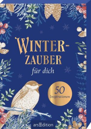 Leider hielt es der Verlag arsEdition nicht für nötig, bei der Anmeldung im Verzeichnis lieferbarer Bücher sorgfältig zu arbeiten und das Buch Winterzauber für dich von N. N. mit einer Inhaltsangabe auszustatten.