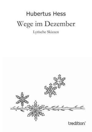 Bei abendlichen Wanderungen wurden dem Autor Augen-Blicke geschenkt, die er mit Worten skizziert hat. Unterwegs sind die meditativen Texte geschrieben, auf Dezemberwegen: behutsame Andeutungen, die einen lyrischen Ton anklingen lassen. Mit dem Naturerleben verbindet sich das Staunen über das Wunder der Weihnacht. Liebevoll gestaltete Zeichnungen bereichern die Texte.