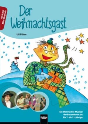 Schulstufen: 3-5, Aufführungsdauer: ca. 20 Minuten Materialien: - Spieltext mit Regievorschlägen und Liedern - Kopiervorlage: Textblätter und Lieder - Noten für Klvier/Keyboard und Stabspielstimmen Inhalt: Die Idee von Versöhnung und Frieden bringt hier ein - überregionaler und überkonfessioneller - Weihnachtsgast in die Familie. So spricht das Spiel jeden an, auch nichtchristliche Kinder.