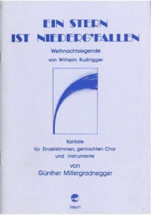 Diese Kantate wurde nach dem Zweiten Weltkrieg von zwei Heimgekehrten - Wilhelm Rudnigger (Text) und Günther Mittergradnegger (Musik) - geschrieben (1947) und beinhaltet das, was uns heute noch genauso tief bewegt wie damals: Friedenssehnsucht!