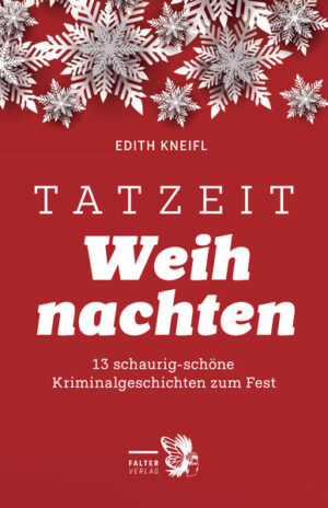 Die stillste Zeit des Jahres hat Krimiautorin Edith Kneifl zu spannenden Kurzkrimis verarbeitet - denn am Heiligen Abend kann so einiges passieren. Und so wird so manche Familie und mancher Freundeskreis zum Ort des Bösen. Geschäftige Weihnachtsmärkte, zwielichtige Cafés, Hotels, Tankstellen und andere Orte werden zum Schauplatz mörderischer Machenschaften.