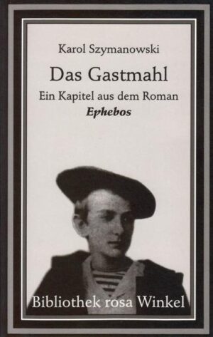 1918/1919 schrieb Karol Szymanowski (1882 - 1937), einer der bedeutendsten polnischen Komponisten, einen Roman über die Liebe zu Jünglingen - sein Titel: "Ephebos". Das umfangreiche Manuskript verbrannte, doch das zentrale Kapitel unter dem Titel "Das Gastmahl" hatte der Autor zuvor für den damals 15jährigen Boris Kochno, der wenig später in Paris Mitarbeiter Sergej Diaghilews wurde, ins Russische übersetzt. Diese Übersetzung ist die Grundlage der vorliegenden Ausgabe.