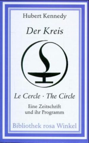 Von 1932 bis 1967 war die Schweizer Zeitschrift "Der Kreis" - mit ihren Vorläufern "(Schweizerisches) Freundschafts-Banner" und "Menschenrecht" - die bedeutendste Zeitschrift, die sich die rechtliche Gleichstellung und gesellschaftliche Anerkennung der Homosexuellen zum Ziel gesetzt hatte. Sie war zudem die einzige Zeitschrift für Homosexuelle, die regelmäßig Beiträge in drei Sprachen brachte: Deutsch, Französisch und Englisch. Geprägt wurde die Zeitschrift von ihrem Herausgeber "Rolf", der unter seinem bürgerlichen Namen Karl Meier ein bekannter Schauspieler und Regisseur war. Hubert Kennedy stellt bekannte und weniger bekannte Autoren vor. Im Zentrum seines Buches steht ein Überblick über Ereignisse und Personen der "Homophilenbewegung" von 1946 bis 1967, von denen im "Kreis" die Rede war. Aus den literarischen Beiträgen, die den größten Teil der Hefte ausmachten, ebenso wie aus den Kommentaren läßt sich das dort propagierte Bild vom "idealen Homosexuellen" ableiten. Die Originalausgabe erschien 1999 unter dem Titel "The Ideal Gay Man. The Story of 'Der Kreis'"