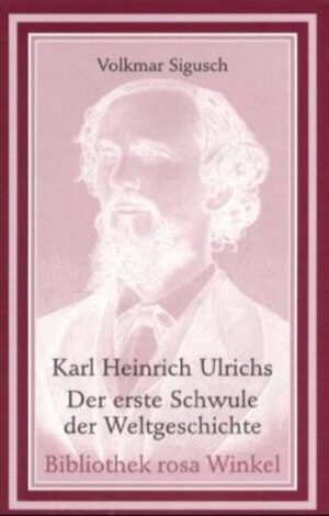 Aus Anlass des 175. Geburtstags von Karl Heinrich Ulrichs würdigte der damalige Direktor des Instituts für Sexualwissenschaft der Universität Frankfurt, Volkmar Sigusch, den Vorkämpfer der Homosexuellenemanzipation in einem instruktiven Essay. Sigusch bezeichnet Ulrichs als den "ersten Schwulen der Weltgeschichte" und meint damit im Unterschied zum "Homosexuellen" einen Mann, der selbstverständlich und öffentlich mit seiner sexuellen Orientierung umgeht und für seine Rechte eintritt. (BrW)