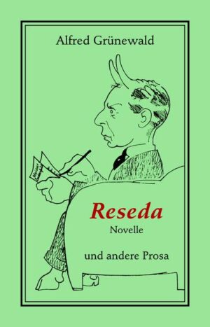 Alfred Grünewald, 1884 in Wien geboren und 1942 in Auschwitz ermordet, war vor allem als Lyriker bekannt. Ab Mitte der 1920er Jahre und vor allem in den Jahren der Emigration hat Grünewald vermehrt auch Prosa geschrieben. Die (Kriminal-)Novelle Reseda um den spießigen Buchhalter Reseda, den schielenden Praktikanten Lazarus und den attraktiven, aber auch etwas hochmütigen Jüngling Walter ist bisher noch unveröffentlicht